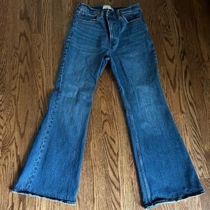 Abercrombie High Rise Vintage Flare 28S